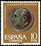 Spain 1961 Alzamiento Nacional 10 PTS Multicolor Edifil 1364
